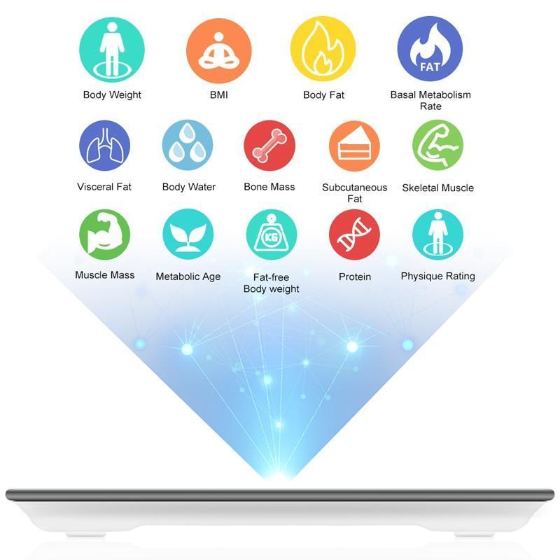 Digital bathroom body weight scale - Balma Home