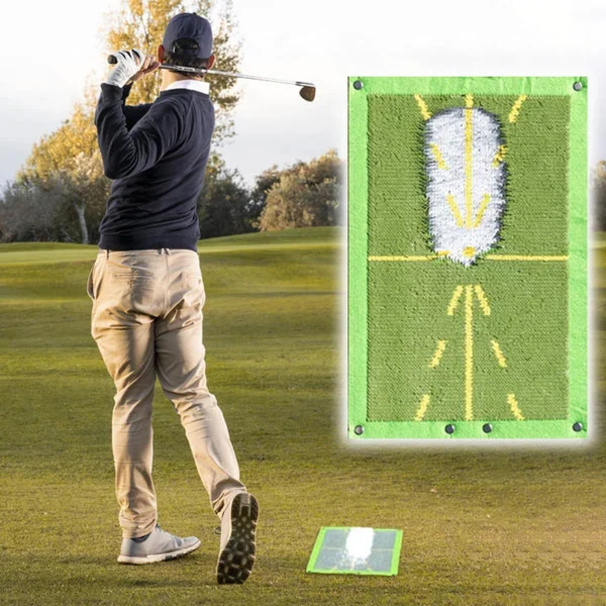Accurate Golf Swing Trainer Mat - Pexav