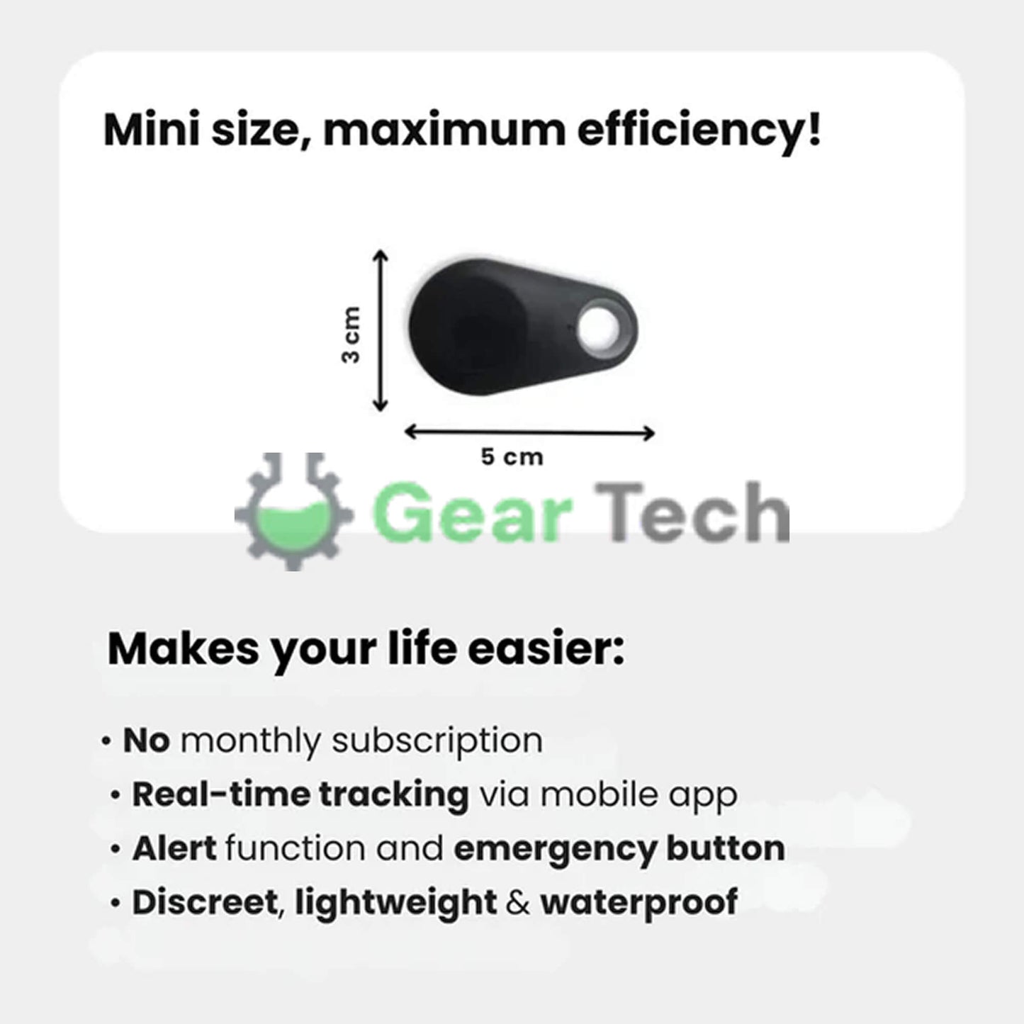 Durable GPS Pet Tracker with Extended Battery Life