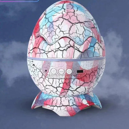 Galaxy Projector with Bluetooth Speaker – 14 Color Modes, Adjustable Brightness, Remote Control, Unique Galactic Egg Design 14