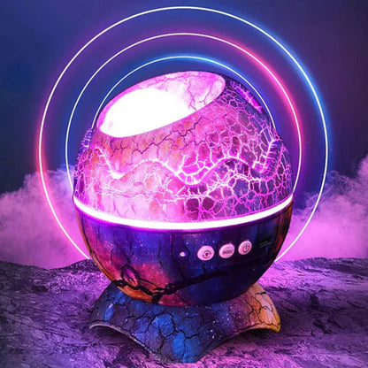 Colorful Star Night Light with Wireless Speaker - Pexav