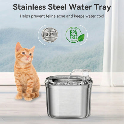Pet Fresh Water Dispenser - Silent, Purified, Easy Clean