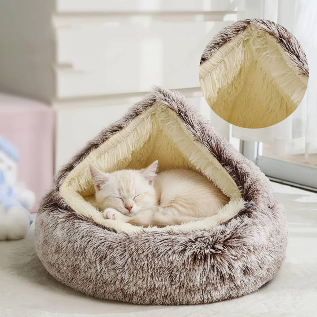 Comfy Pet Round Cushion Bed - Pexav