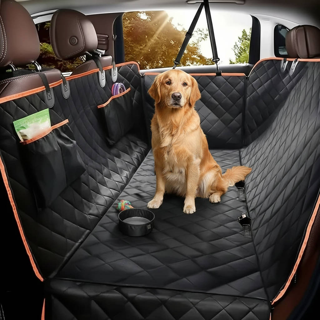 Durable Pet Car Seat Cover Waterproof Protector - Pexav