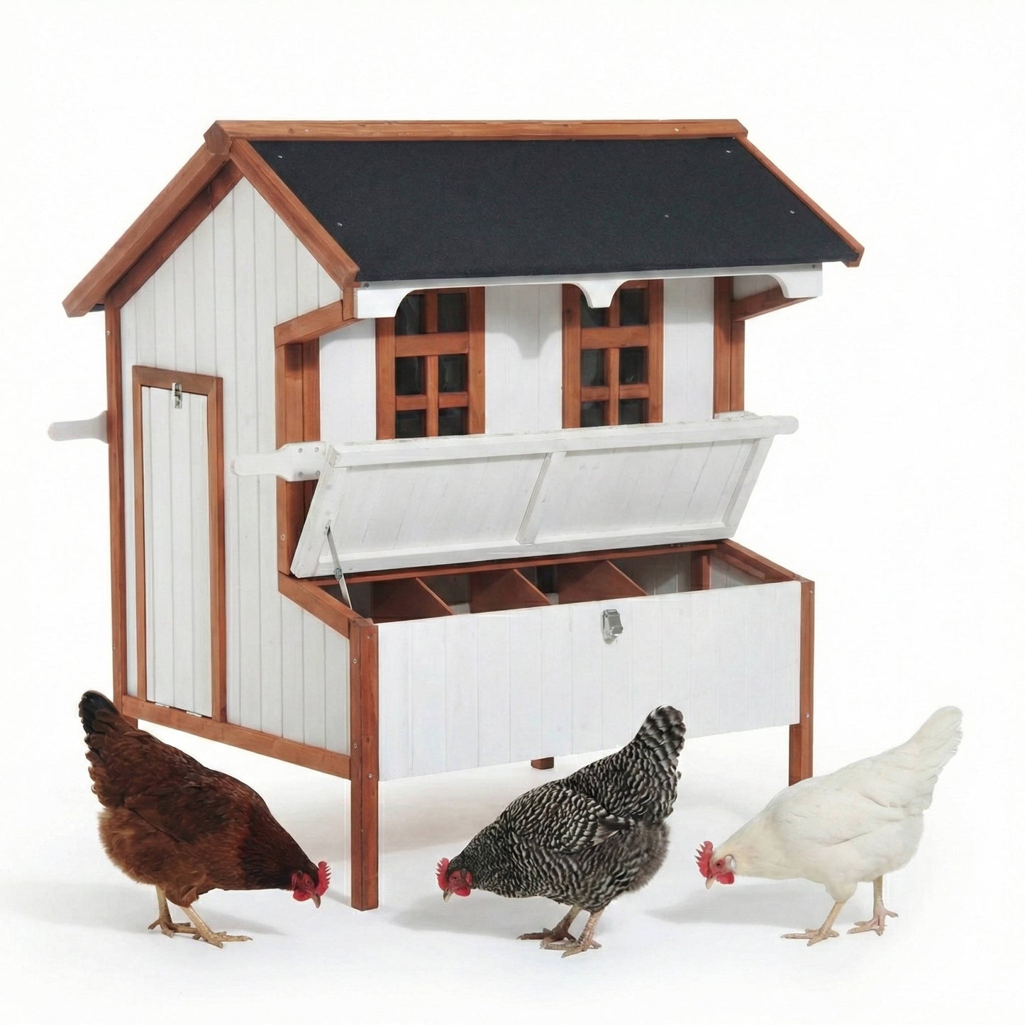 Big Backyard Chicken Coop With Run - Pexav