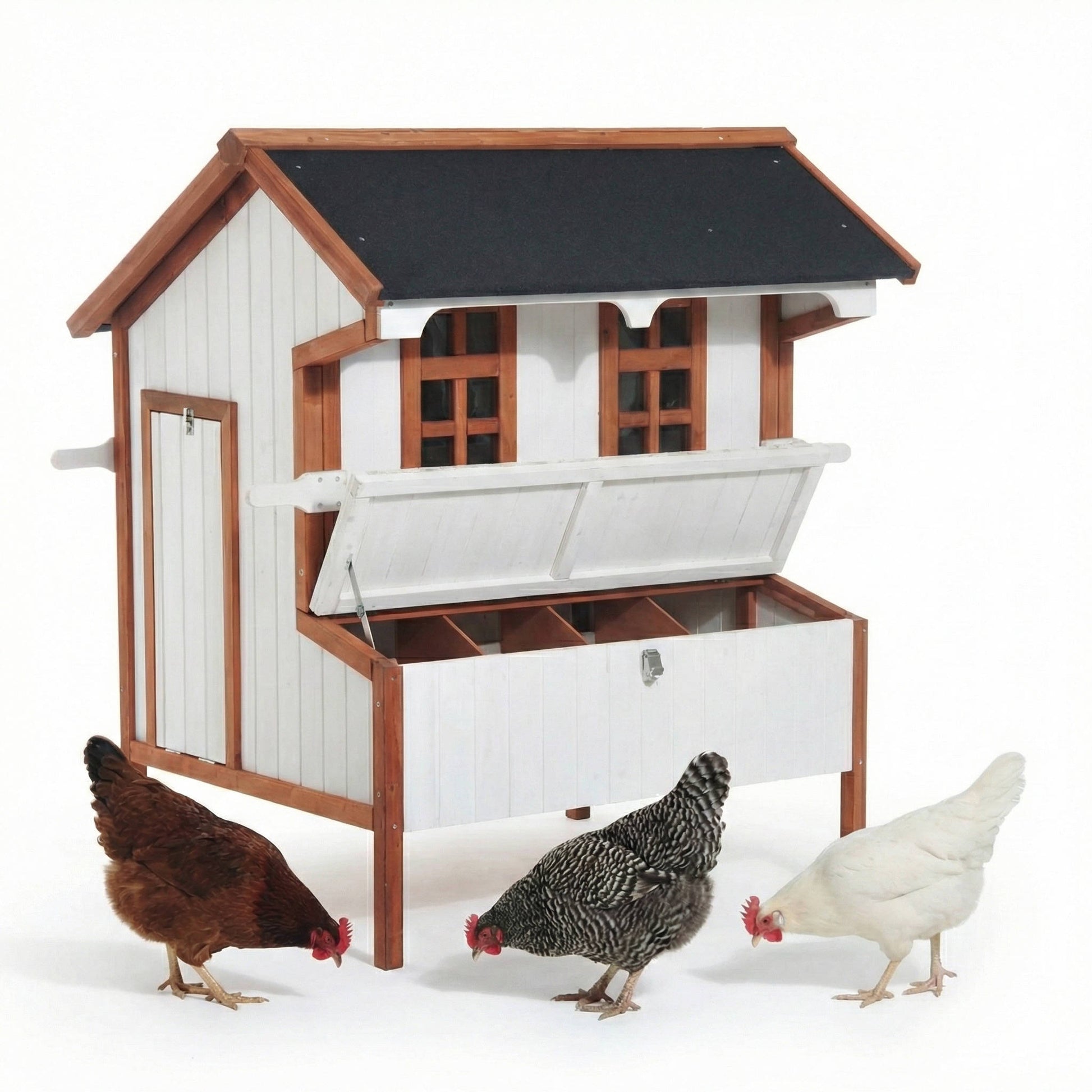 Big Backyard Chicken Coop With Run - Pexav