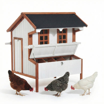 Big Backyard Chicken Coop With Run - Pexav