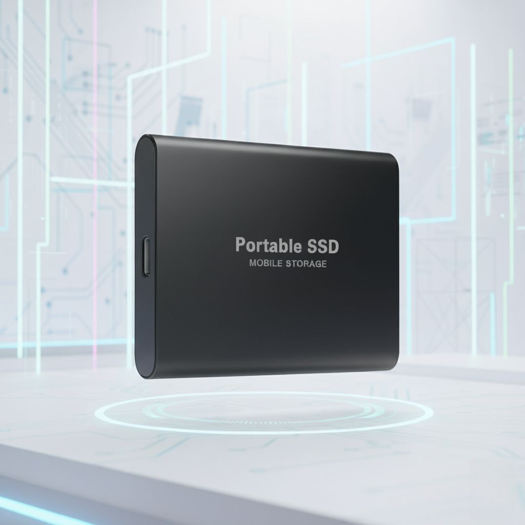 Compact Fast USB 3.1 External SSD Drive