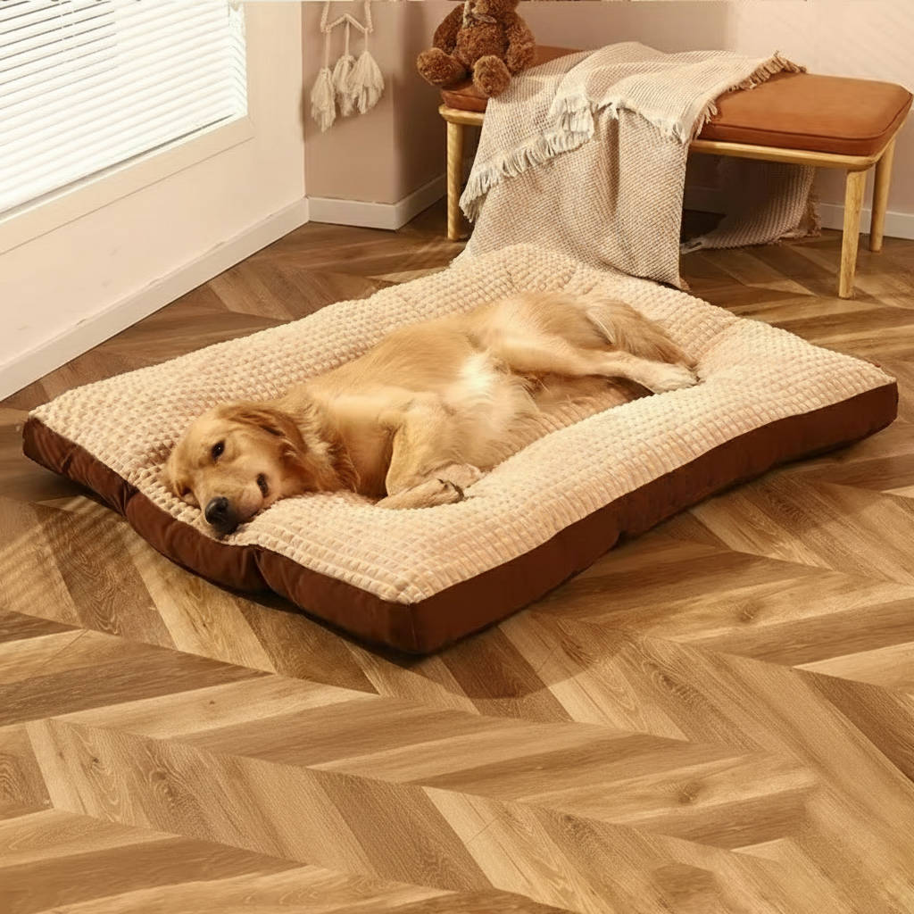 Cozy Pet Dog Bed Plush Fleece