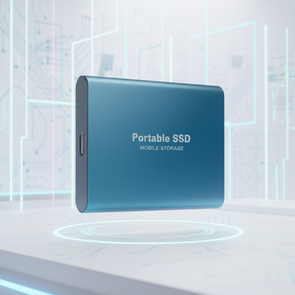 Compact Fast USB 3.1 External SSD Drive