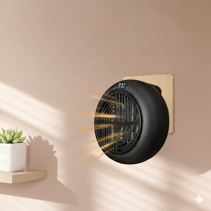 Compact Energy Saving Wall Heater with Digital Control - Pexav