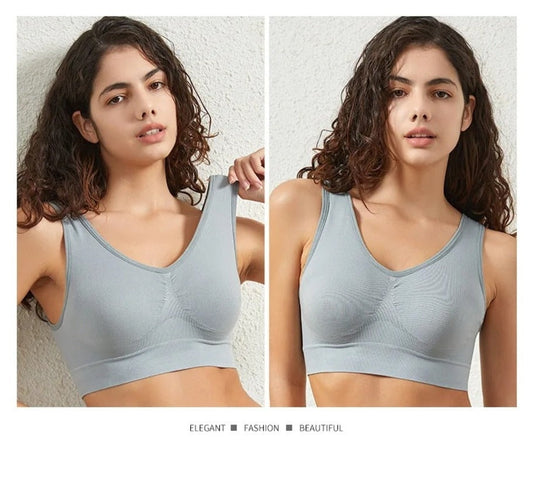 Soft Wireless Supportive Bra - Pexav