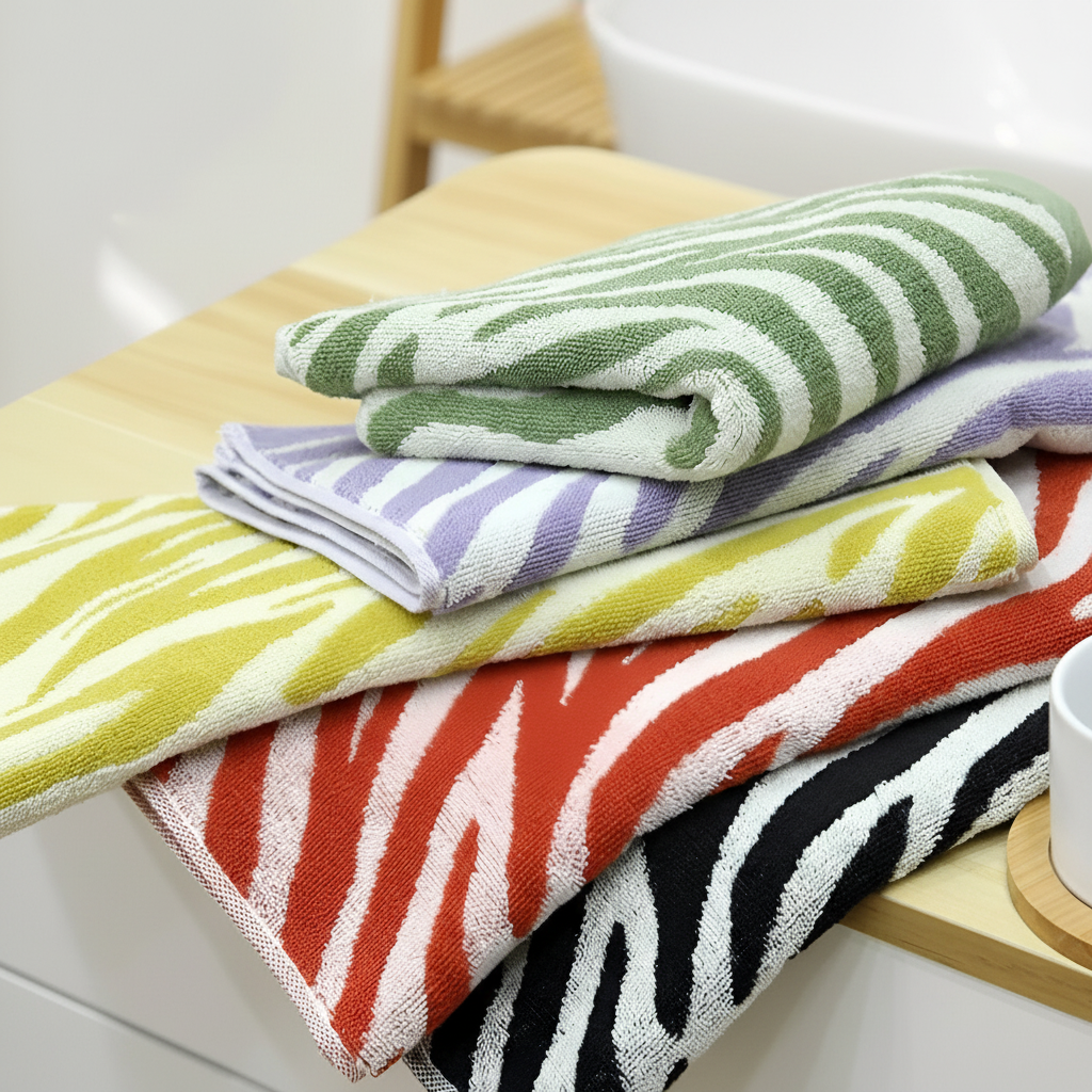 Colorful Cotton Beach Towel - Pexav