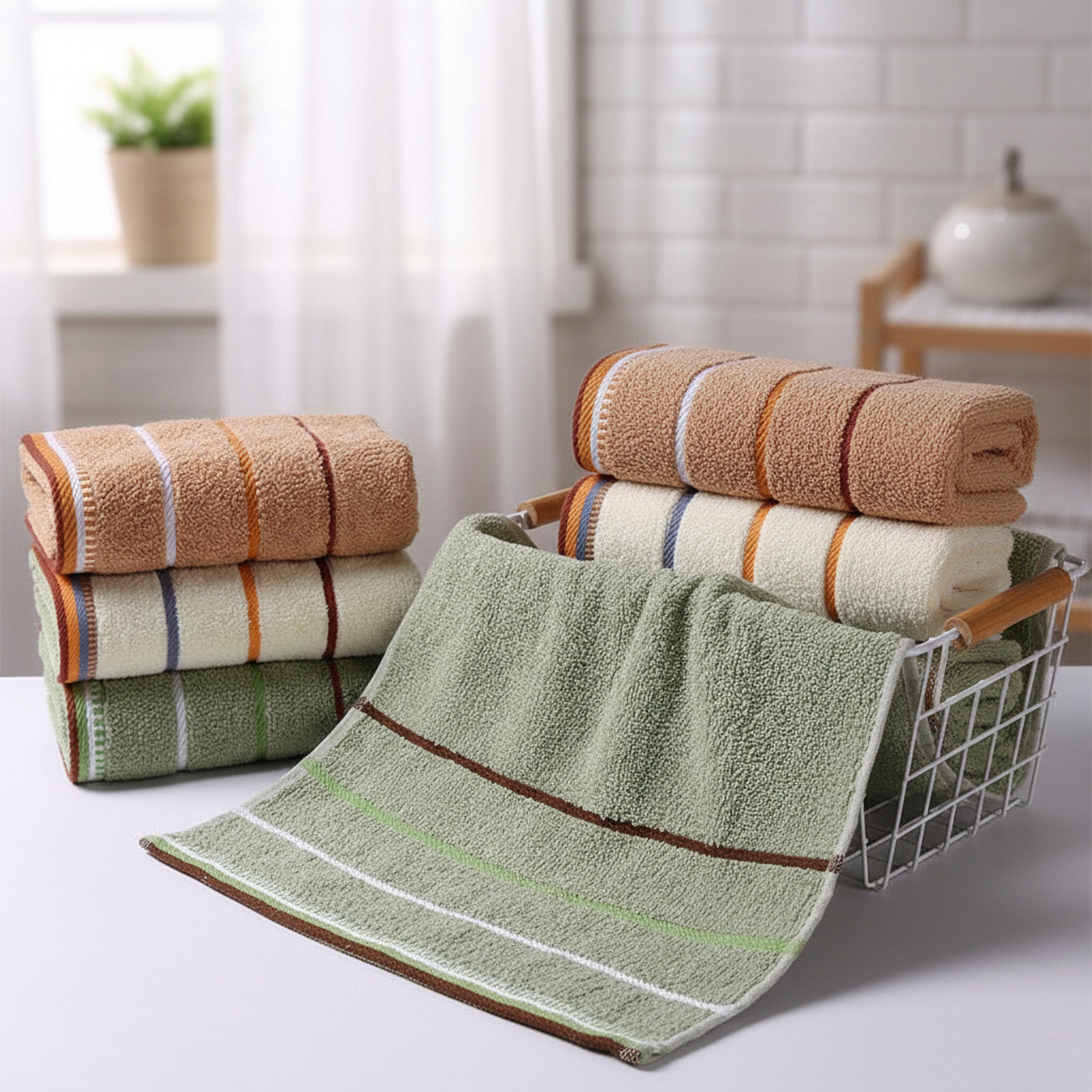 Colorful Absorbent Beach Towel Set - Pexav