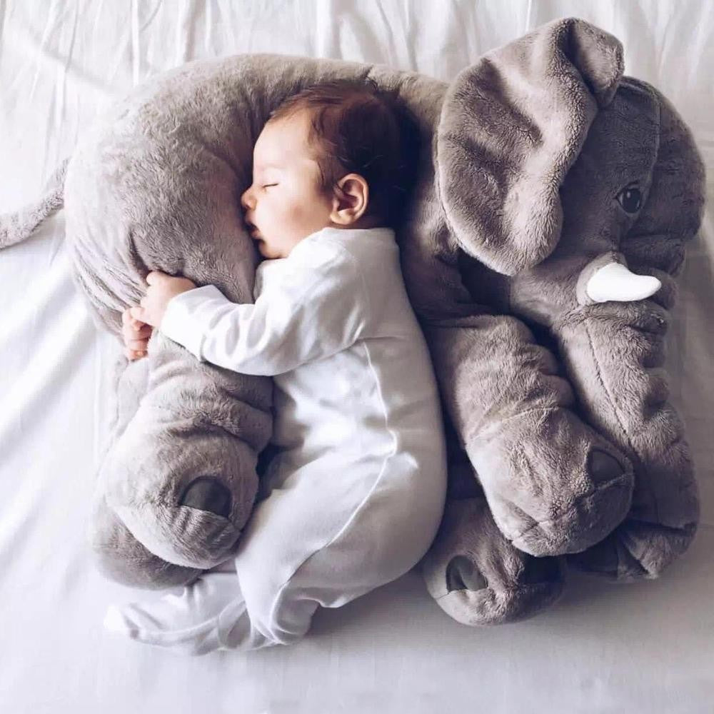 Giant Elephant Plush Toy Pillow For Baby