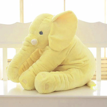 Big Soft Cuddly Elephant Pillow For Kids