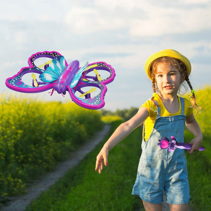 Colorful Flying Toy with LED Lights and Remote Control - Pexav