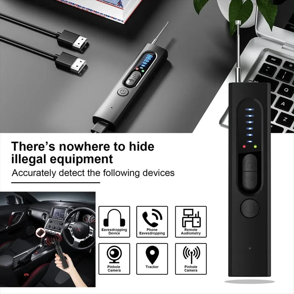 GPS Detector Device for Privacy Protection with Radio Wave Scanning – Pexav
