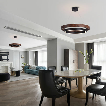Stylish Double Ring LED Ceiling Light Fixture