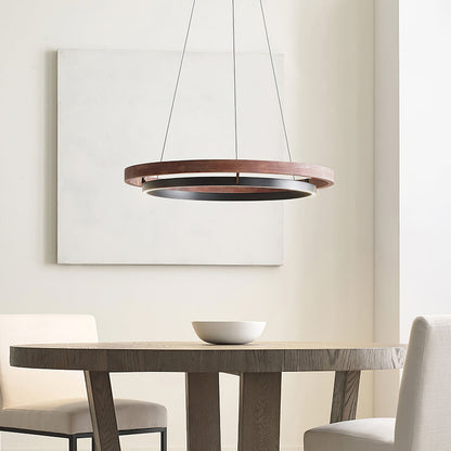 Stylish Double Ring LED Ceiling Light Fixture