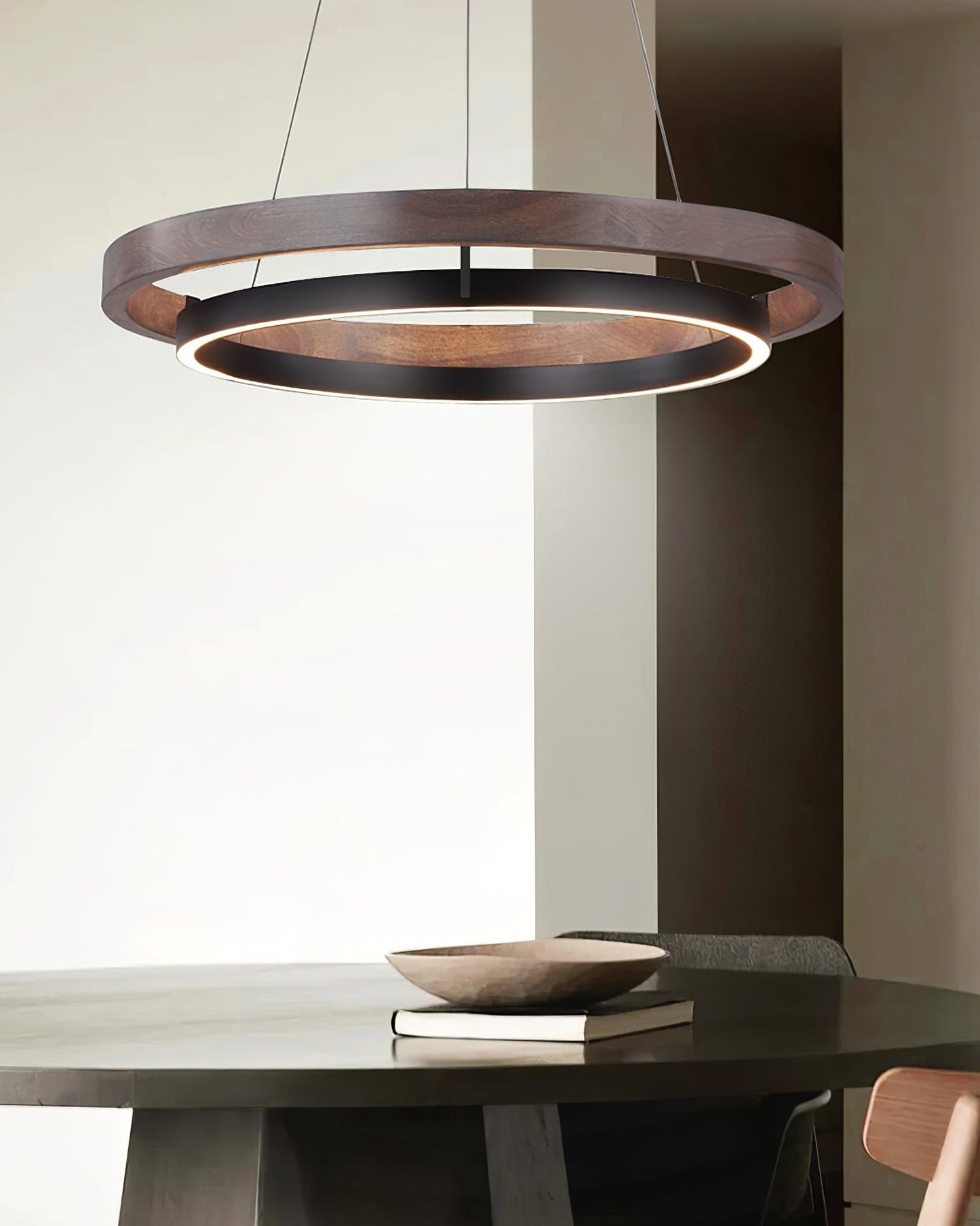 Stylish Double Ring LED Ceiling Light Fixture