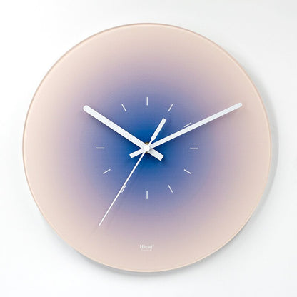 Gradient Glass Wall Clock – Modern Minimalist Design with Silent Sweep Movement, 11.8 & 14.2 Inch Options 2