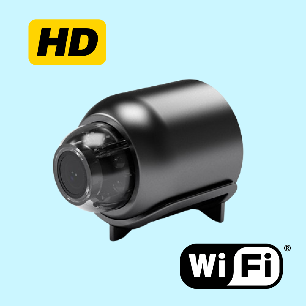 Small Wi-Fi Camera with Wide Angle Lens & Mobile Control