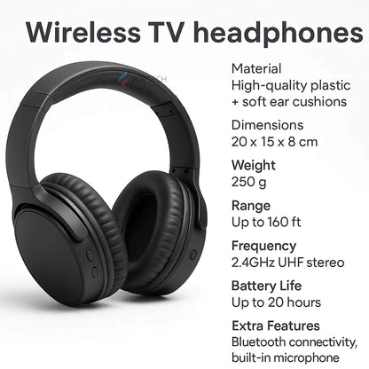 Comfortable Wireless Home Theater Headphones