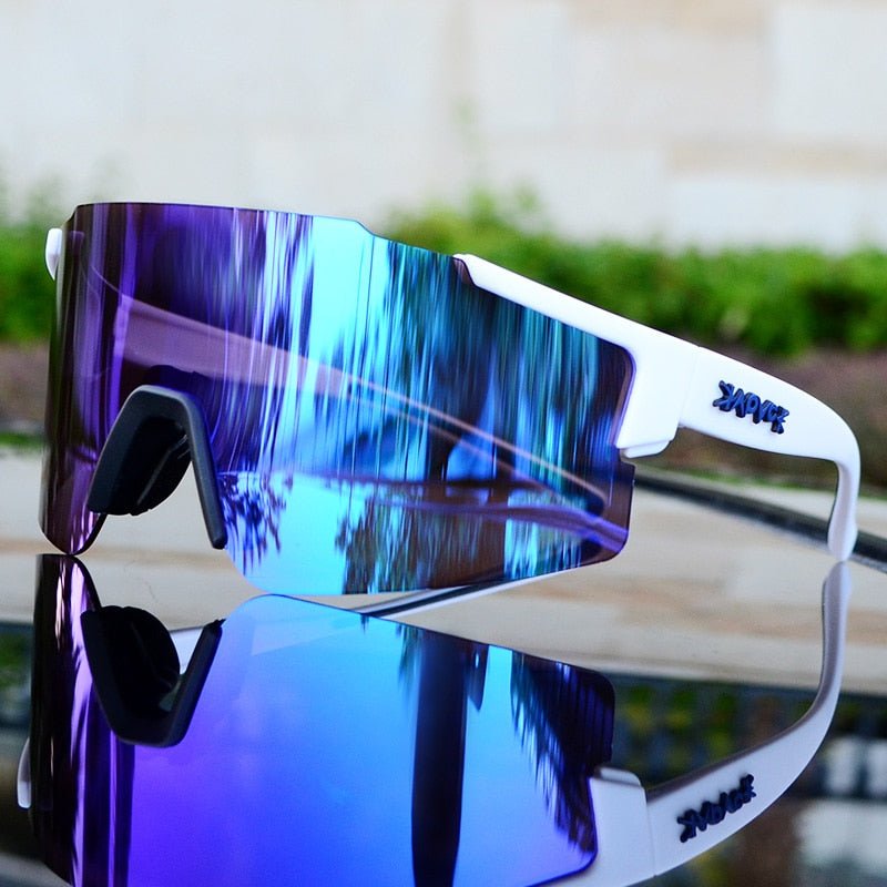 Sporty Mirror Coated Bike Shades