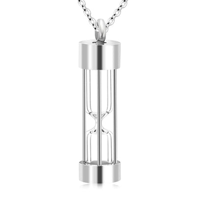 Timeless Sand Timer Pendant Necklace