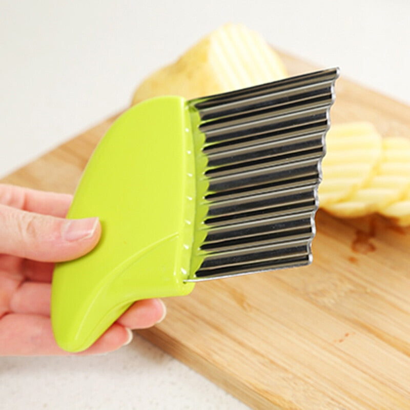 Easy Cut Kitchen French Fry Potato Slicer - Pexav