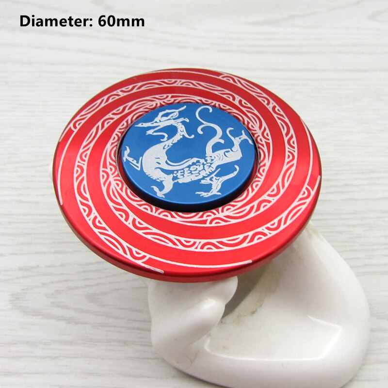 Unique Stainless Steel Fidget Toy Spinner