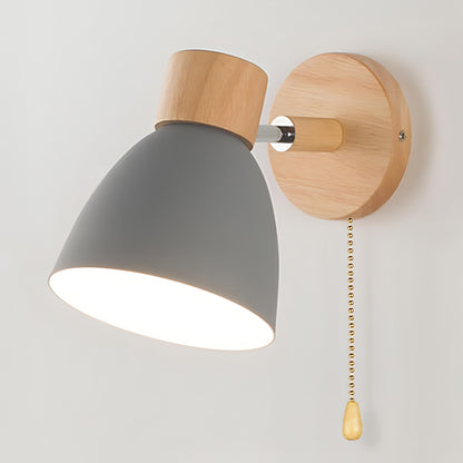 Traditional Nordic Pendant Lamp with Cord Pull