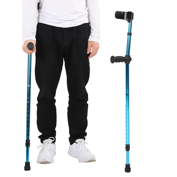 Collapsible, Ergonomic Walking Crutch - Pexav