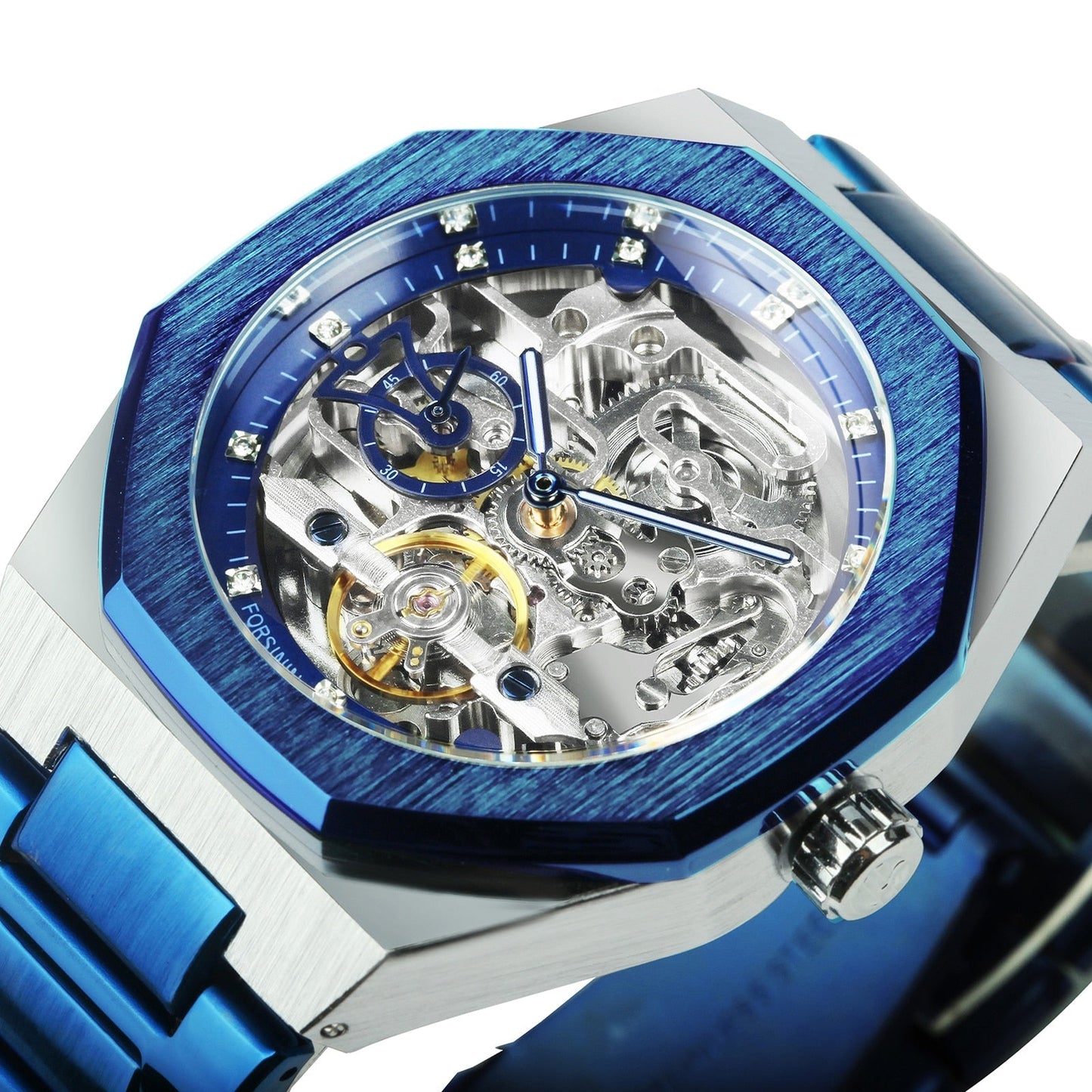 Stylish Skeleton Automatic Men's Watch