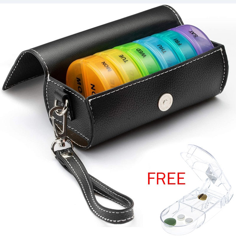 Weekly Pill Organizer Medicine Box