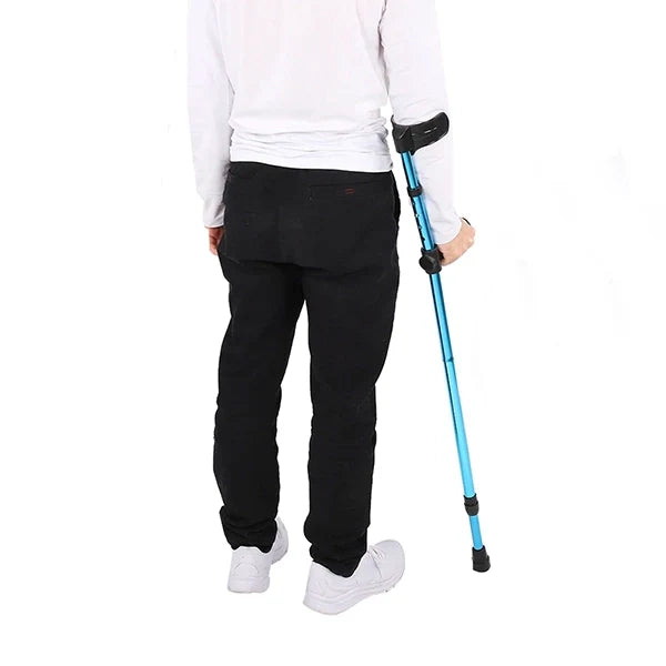 Collapsible, Ergonomic Walking Crutch