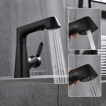 Stainless Steel Kitchen Faucet With Pull-Out Spray