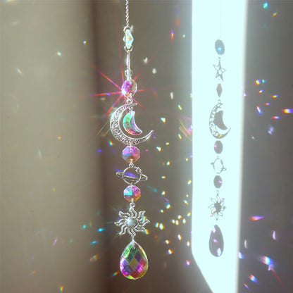 Beautiful Crystal Wind Chime Sun Catcher Decoration - Pexav