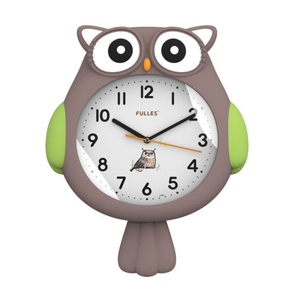 Beautiful Night Owl Wall Clock