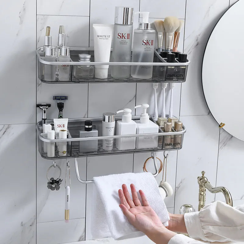Cosmetic Storage Bathroom Countertop Holder - Pexav