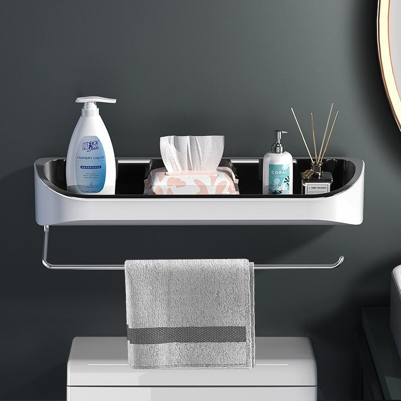 Space Saving Bathroom Wall Shelf Storage