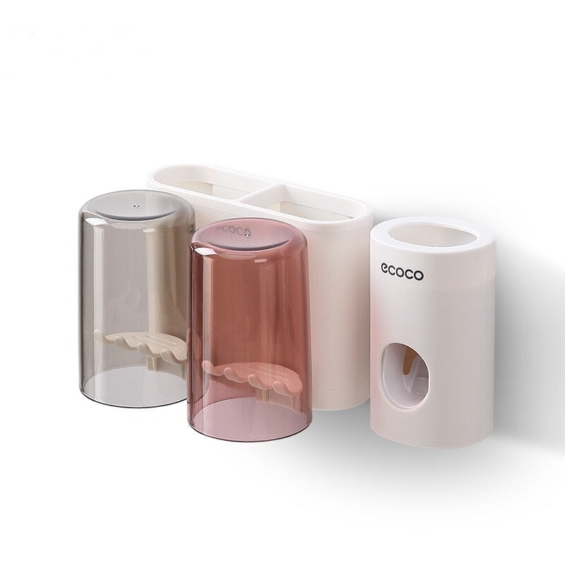 Space Saving Bathroom Storage Toothbrush Holder