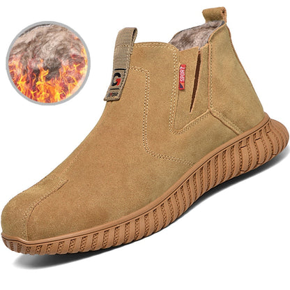 Rugged Insulated Snow Work Boots