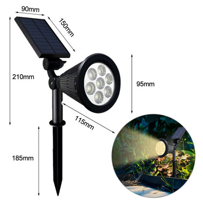 Bright Outdoor Adjustable Solar Garden Light