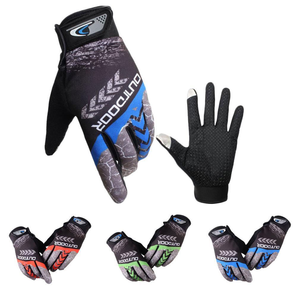 Waterproof Bike Gloves with Grip and Breathable Palm