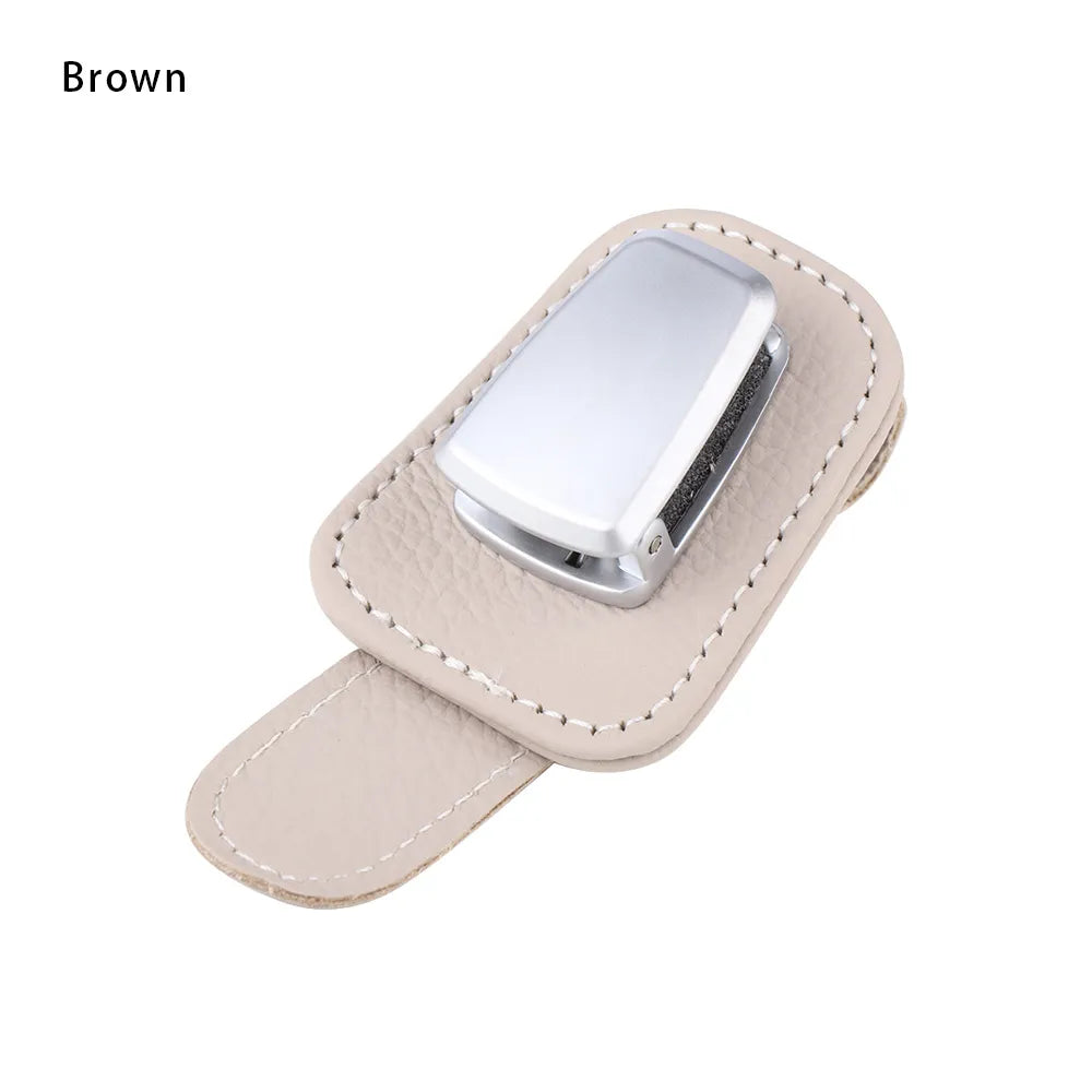 Universal Car Sunglasses Clip Holder