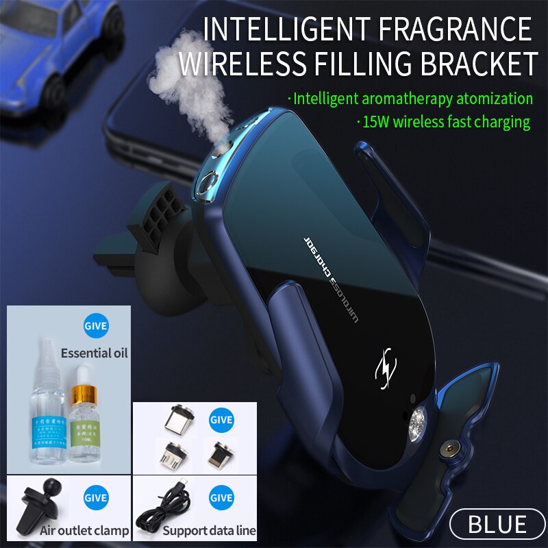 Advanced Fragrance Wireless Car Phone Charger Mount