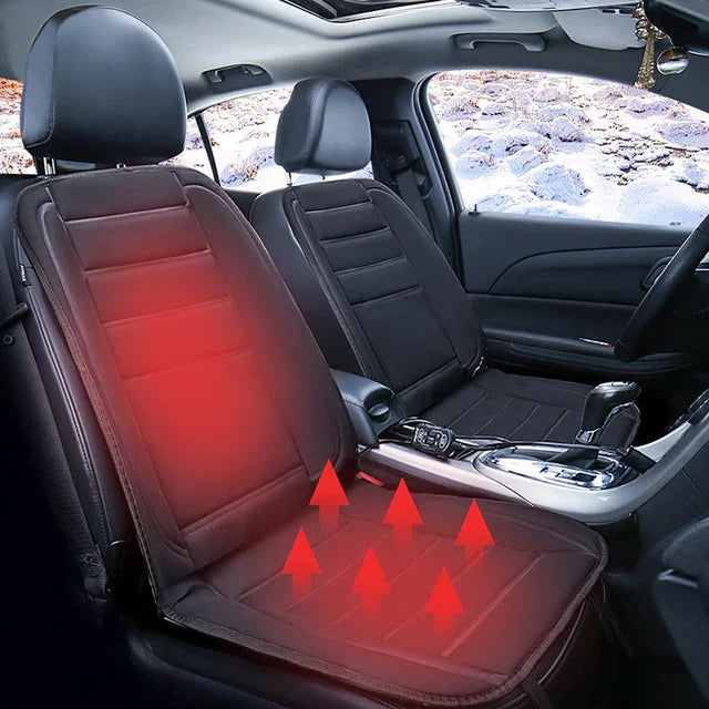Warm Plush Heated Car Seat Cover Cushion Pad