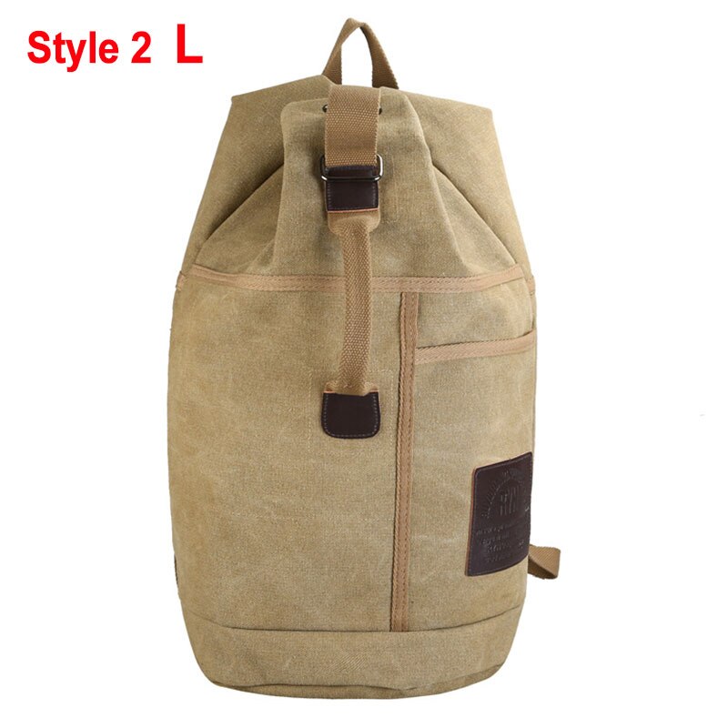 Travel Ready Canvas Hiking Backpack Bag